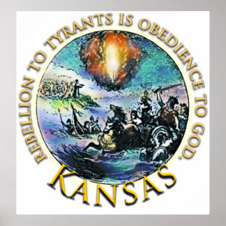 Kansas Tea Party Poster