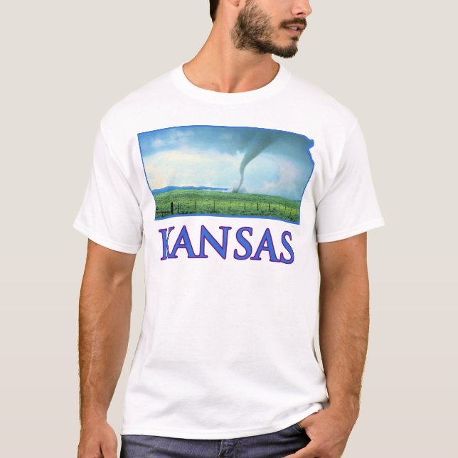 Kansas Tornado T-Shirt (Front)