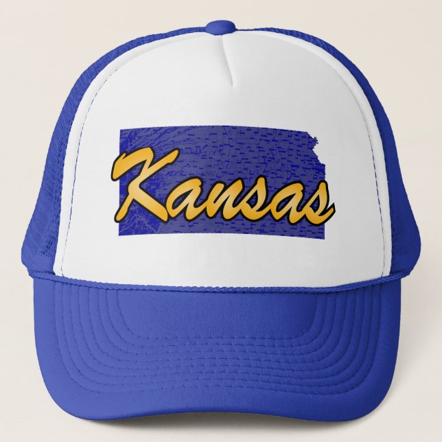 Kansas Trucker Hat (Front)