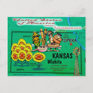 Kansas USA Card