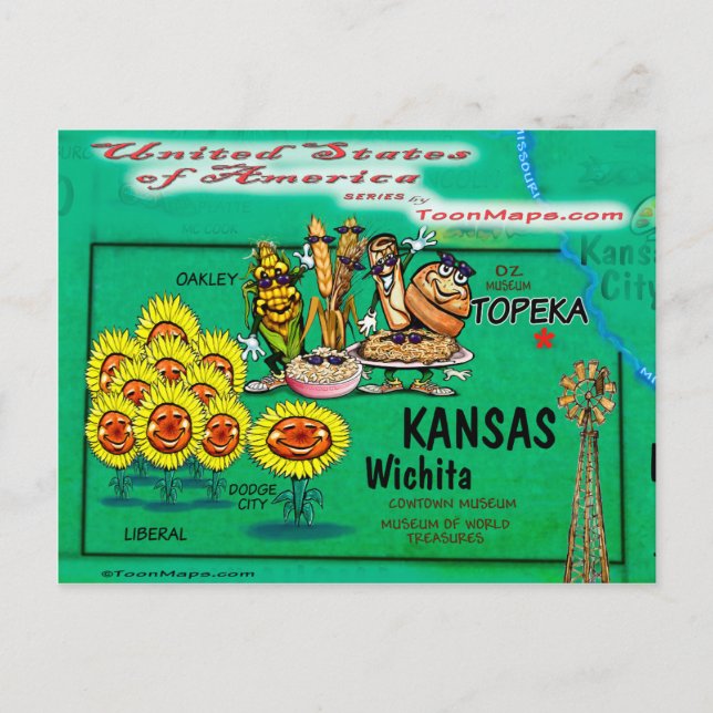 Kansas USA Card (Front)
