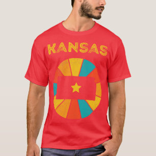 Kansas Vintage Distressed Souvenir 1 T-Shirt