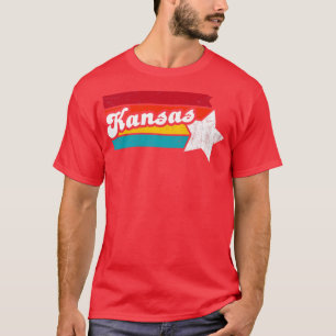 Kansas Vintage Distressed Souvenir T-Shirt