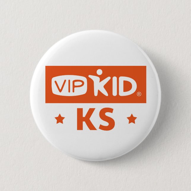 Kansas VIPKID Button (Front)