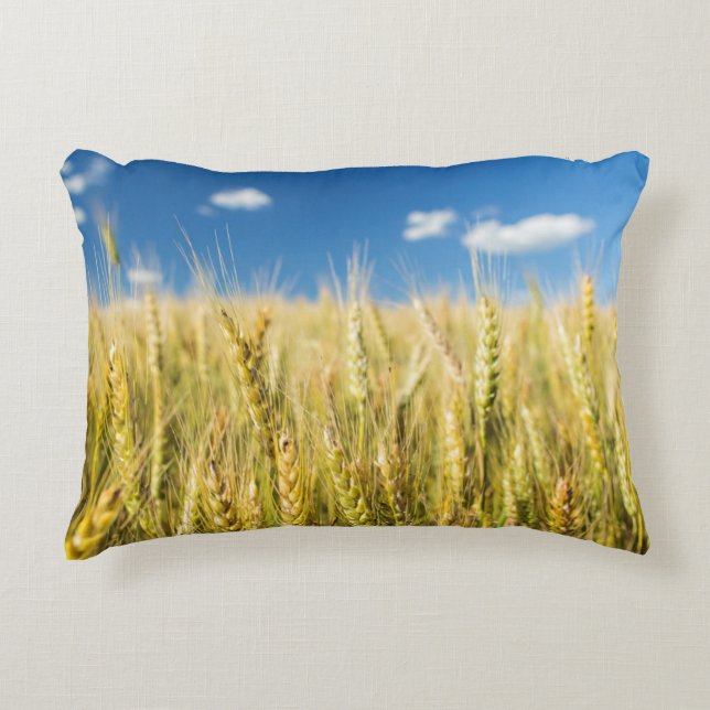 Kansas Wheat Decorative Cushion (Front)