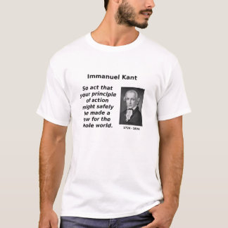 Kant, Categorical Imperative T-Shirt