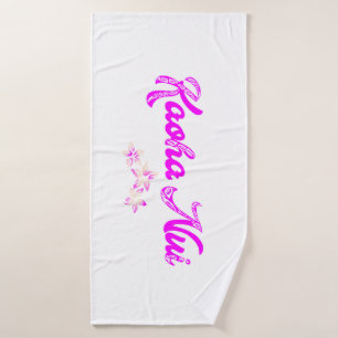 KAOHA NUI (Rose) Bath Towel