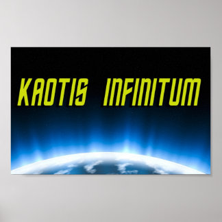 Kaotis Infinitum Federation Poster