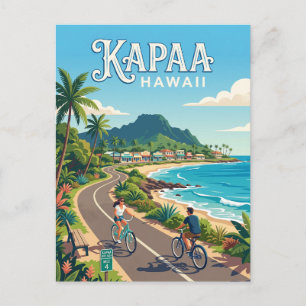Kapaa USA Postcard