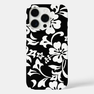 Kapalua Pareau Hawaiian Hibiscus Black iPhone 16 Pro Case