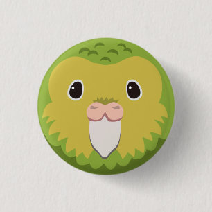 Kapo-Kakapo 3 Cm Round Badge