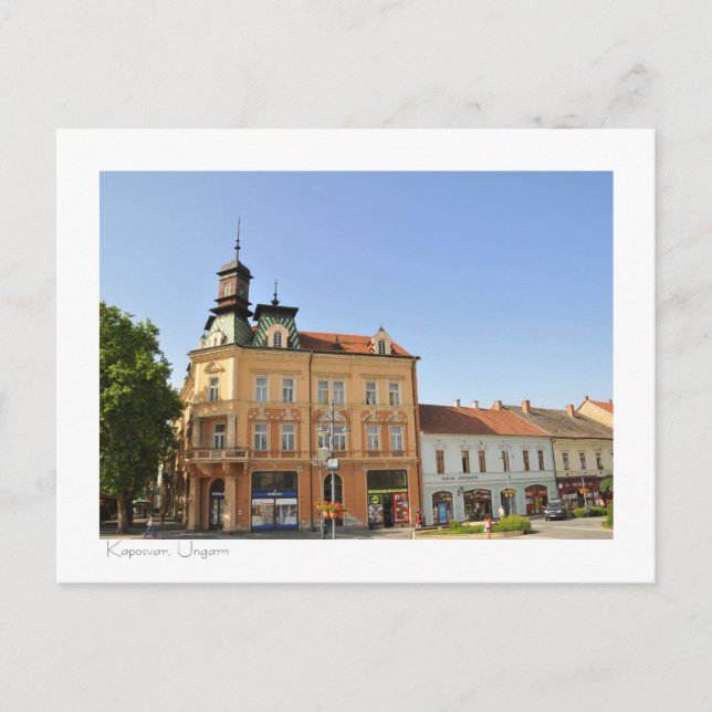 Kaposvar, Ungarn Postkarte Postcard (Front)
