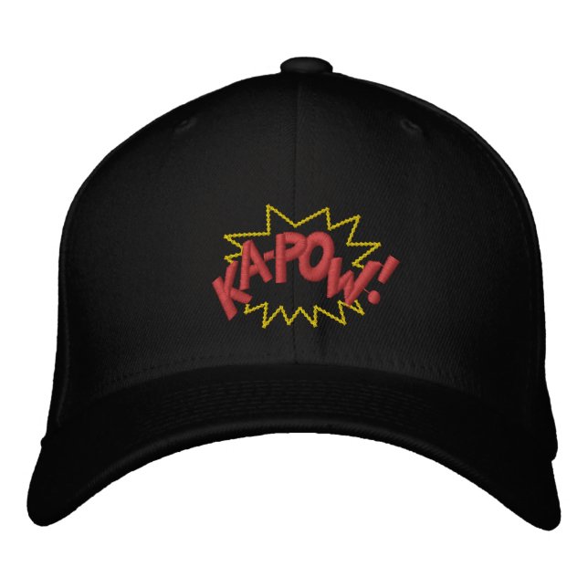 KAPOW EMBROIDERED HAT (Front)