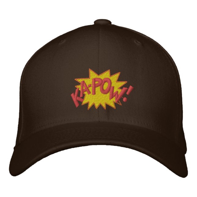 KAPOW EMBROIDERED HAT (Front)
