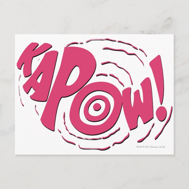 KAPOW! POSTCARD (Front)