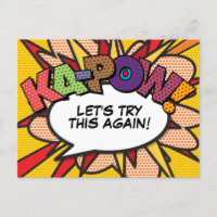 KAPOW Postponed Change of Date Comic Book Pop Art