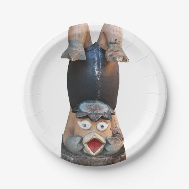 Kappa 河童 Handstand Paper Plate (Front)