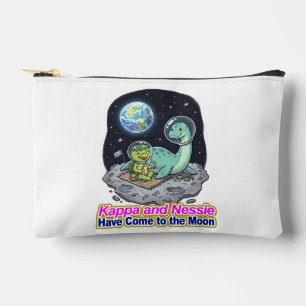Kappa and Nessie Have Come to the Moon Accessory Pouch