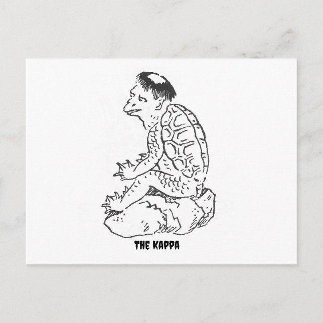Kappa Cryptid Postcard (Front)