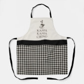 Kappa Kappa Chino Funny Coffee Lover Apron (Front)