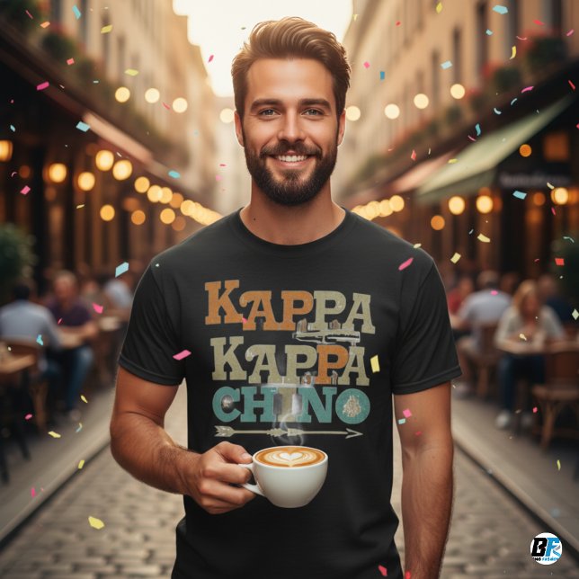 Kappa Kappa Chino Funny Coffee Lover T-Shirt (Creator Uploaded)