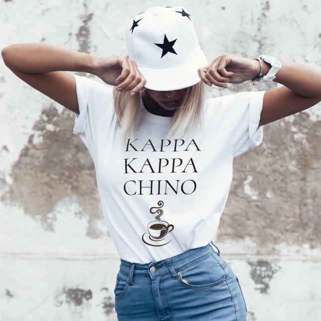 Kappa Kappa Chino Funny Coffee Lover Tri-Blend Shirt (Creator Uploaded)