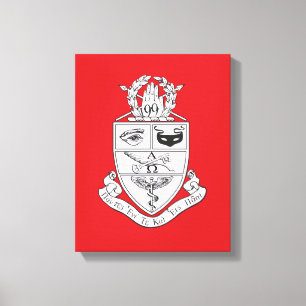 Kappa Psi Crest Canvas Print