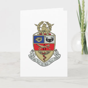 Kappa Psi Crest Card