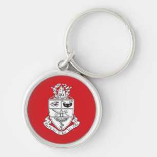 Kappa Psi Crest Key Ring