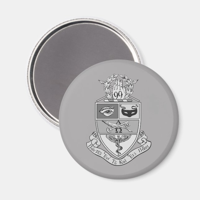 Kappa Psi Crest Magnet (Front/Back)