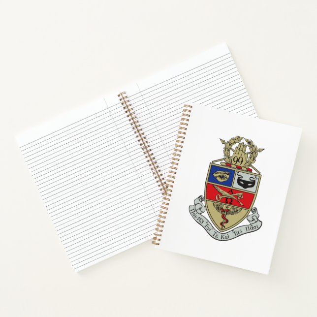 Kappa Psi Crest Notebook (Inside)