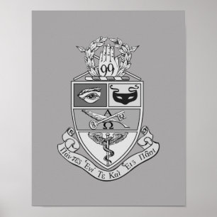 Kappa Psi Crest Poster