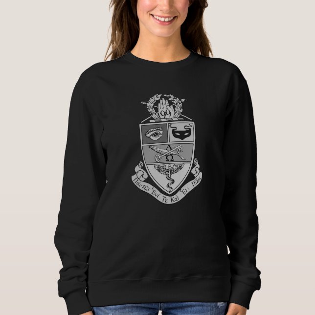 Kappa Psi Crest Sweatshirt (Front)