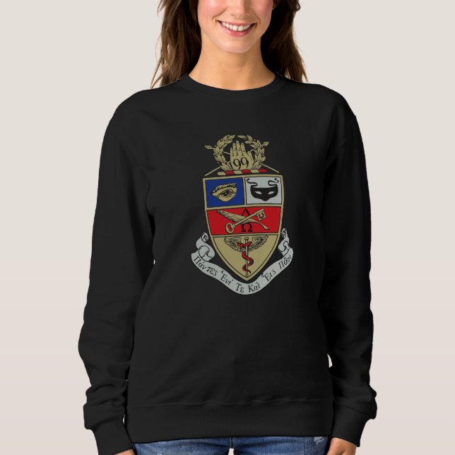 Kappa Psi Crest Sweatshirt (Front)
