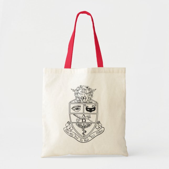 Kappa Psi Crest Tote Bag (Front)