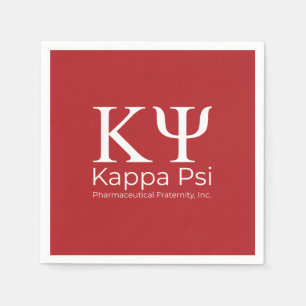 Kappa Psi Pharmaceutical Fraternity Napkin