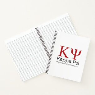 Kappa Psi Pharmaceutical Fraternity Notebook