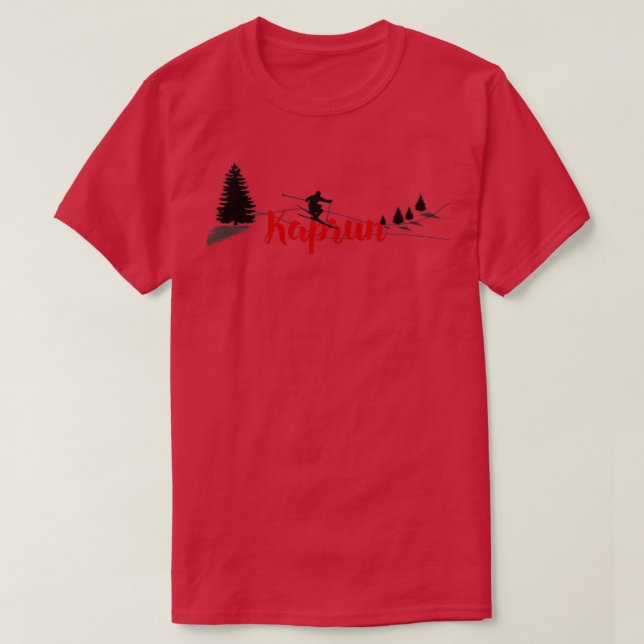 Kaprun Ski Long T-Shirt (Design Front)