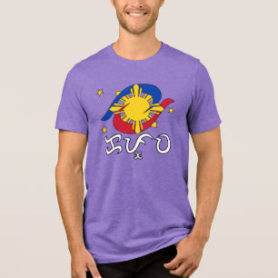 Kapwa (Baybayin script) Tri-Blend Shirt