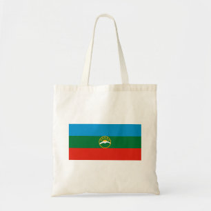 Karachay Cherkessia Flag Tote Bag