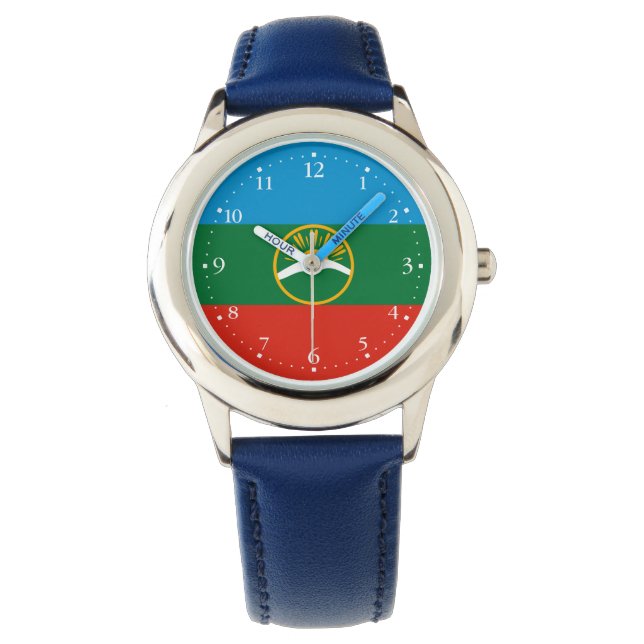 Karachay Cherkessia Flag Watch (Front)