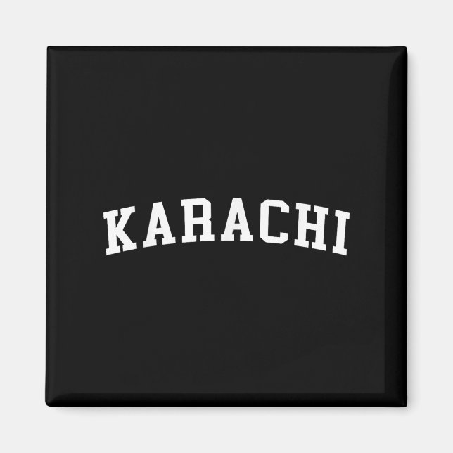 Karachi  magnet (Front)