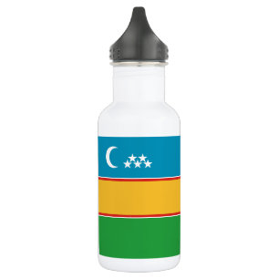 Karakalpakstan Flag 532 Ml Water Bottle