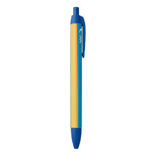 Karakalpakstan Flag Black Ink Pen