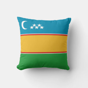 Karakalpakstan Flag Cushion