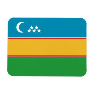 Karakalpakstan Flag Magnet