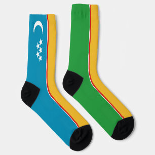 Karakalpakstan Flag Socks