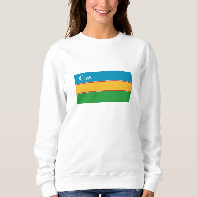 Karakalpakstan Flag Sweatshirt (Front)