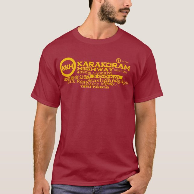 Karakoram Highway T-Shirt (Front)