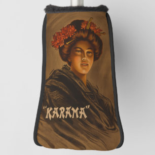 Karama: Japanese Romance Geisha Actress Golf Head Cover